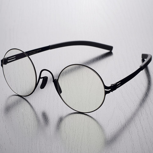 无螺丝眼镜超轻舒适男女通用圆框