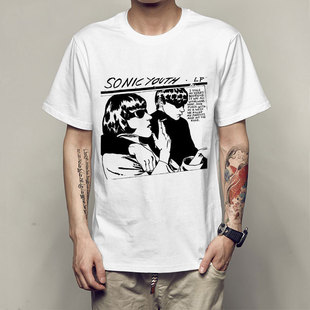 经典摇滚乐队Sonic youth Goo 音速青年 Stanley Donwood 短袖t恤