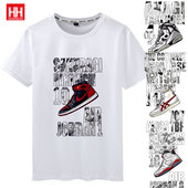 DUNK短袖 灌篮高手樱木花道流川枫三井寿仙道彰球鞋 联名SLAM T恤