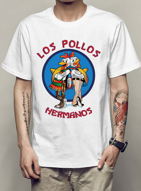 美剧绝命毒师老白 Breaking Bad男士T恤欧美风短袖男女款T恤上衣