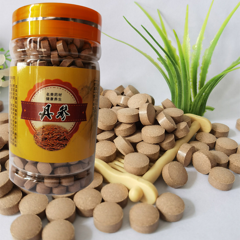 丹参压片  正宗云南丹参片  丹参磨粉压片  中药材    包邮