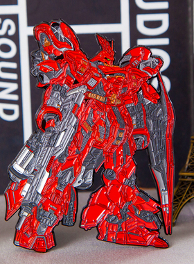 Fanaticpins原创 沙扎比 金属徽章高达胸针pin高档饰品in别针收藏