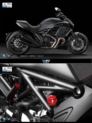 DMV 杜卡迪 DIAVEL Multistrada Hyperstrada 后避震预载调节旋钮