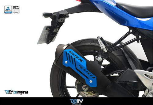 德国 Dimotiv 适用SUZUKI铃木 GSX S R 150 排气管防烫保护罩 DMV