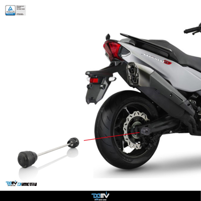 德国 DIMOTIV MAXSYM 三阳 TL 500 E款后轮后摇臂防倒防摔球 DMV