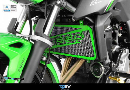 德国 DIMOTIV KAWASAKI 川崎 NINJA Z650 铝合金散热水箱护网 DMV