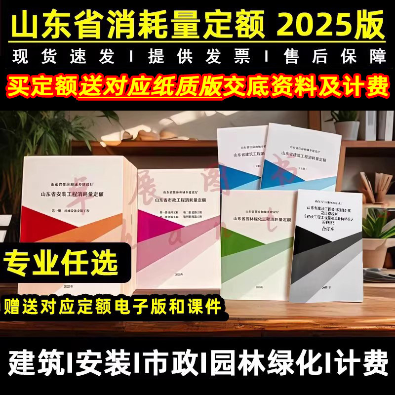 2025年版山东省建筑工程安装工程市政工程消耗量定额及计算规则 山东定额 山东省园林绿化工程 费用项目组成及计算规则