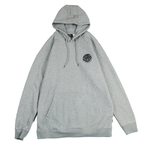 冲浪滑板厚实好看！外贸男抓绒连帽卫衣宽松套头衫青春时尚