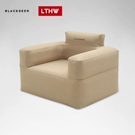 ghế gấp gọn Đen Hươu Lười Bơm Hơi Sofa Ngoài Trời Tinh Tế Cắm Trại Gấp Di Động Đơn Internet Người Nổi Tiếng Ghế Không Khí Dày Và Có Thể Tháo Rời bộ bàn ghế an thông minh  bộ bàn an thông minh gấp gọn