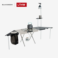 BLACKDEER M1 bàn gấp đa năng ngoài trời di động nhà bếp IGT bàn kết hợp cắm trại dã ngoại bộ bàn ghế gấp gọn bàn ăn xếp gọn