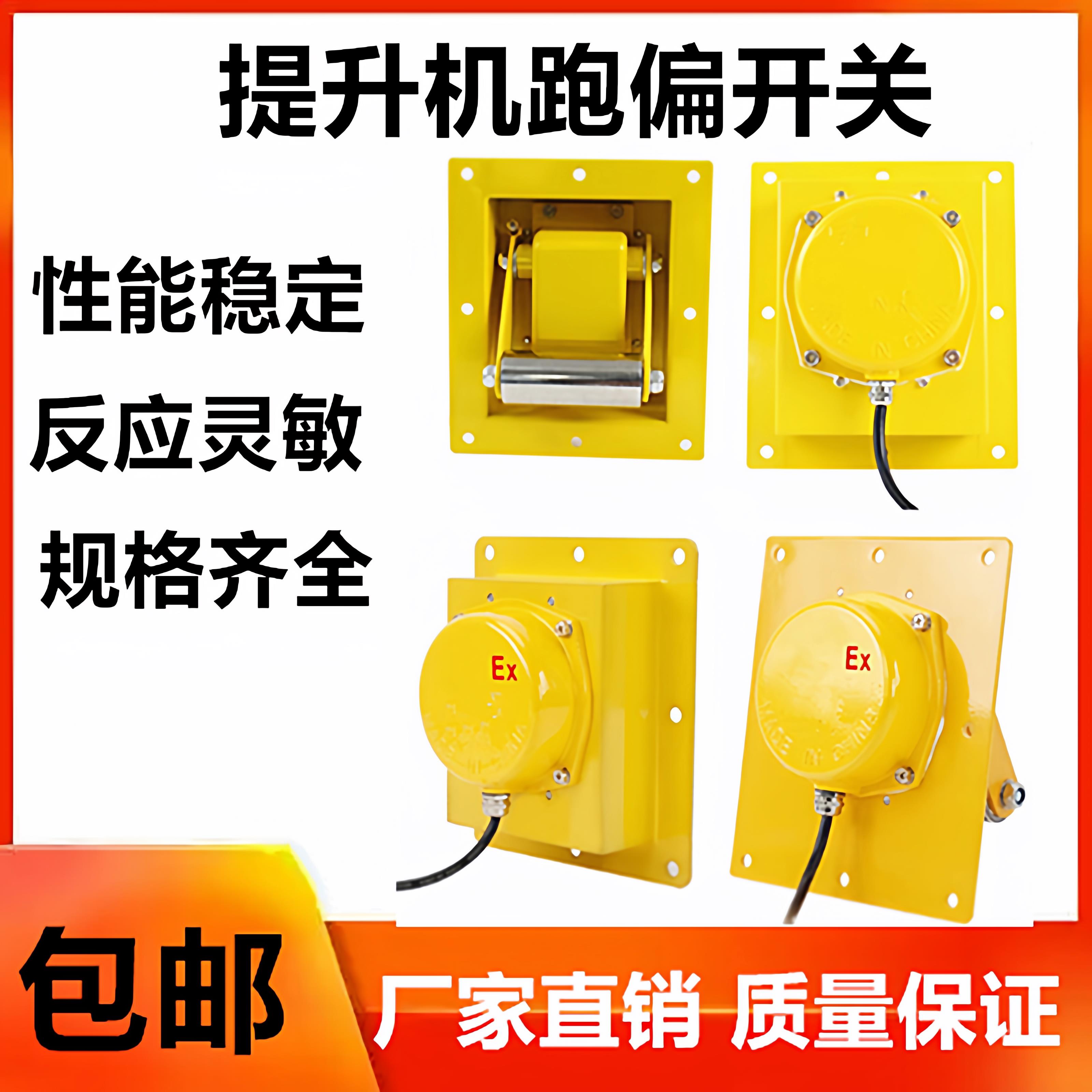 提升机跑偏开关TDP-1嵌入式WTDP-I胶带提升机防偏装置BXTDP-1