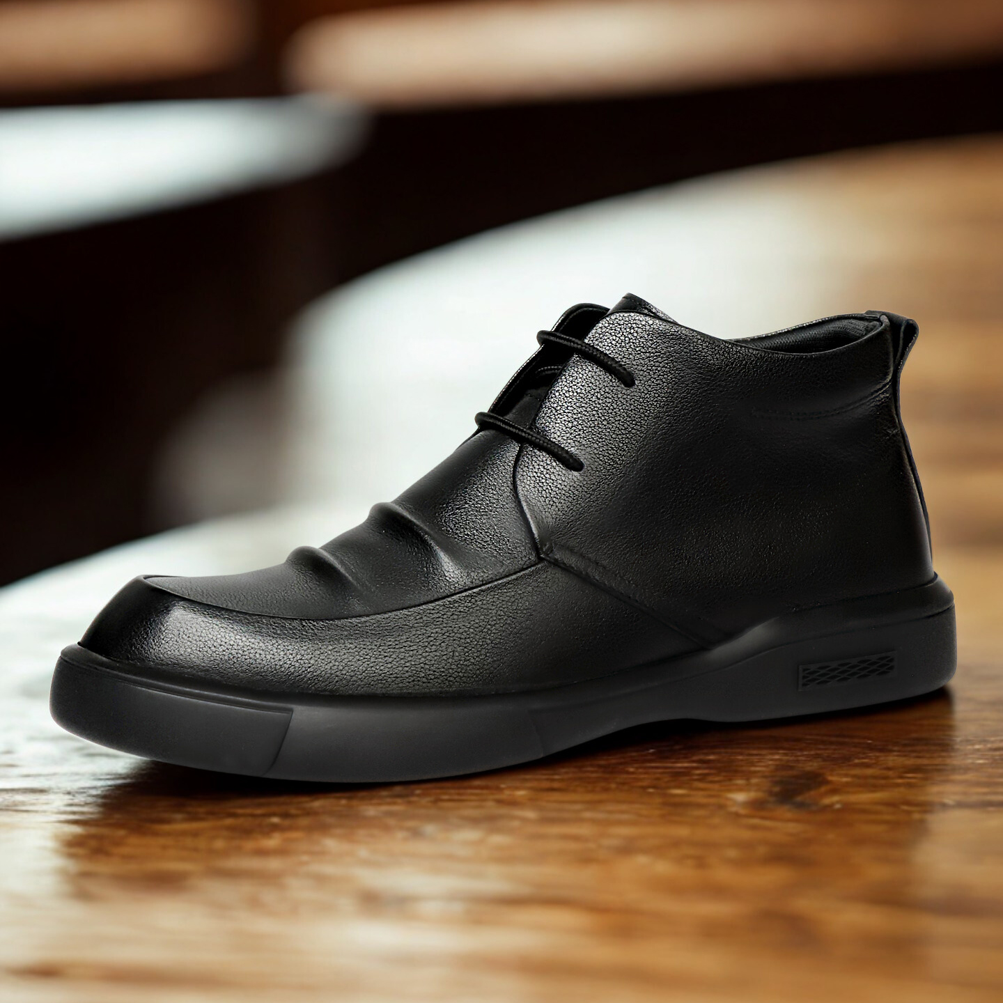 冬季棉鞋商务休闲加棉保暖靴