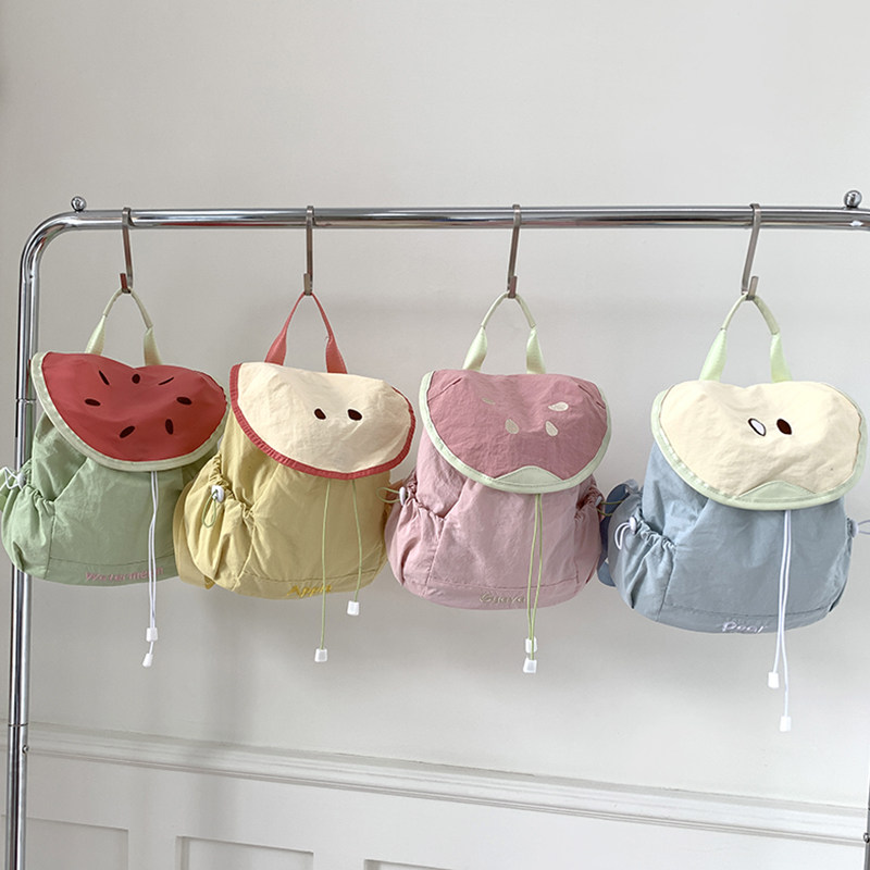 学院风双肩包包女式2025新款春夏短途旅行小背包可爱百搭通勤书包