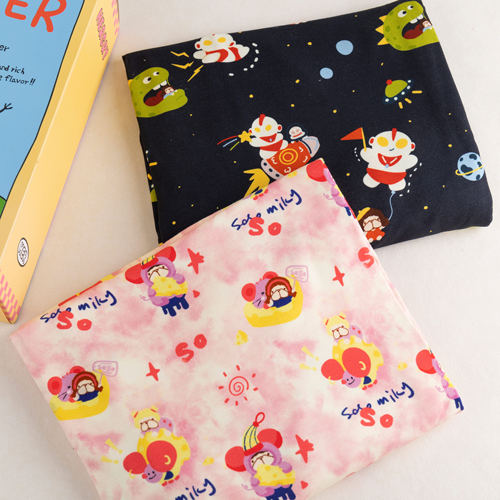 BooBoo布布竹纤维拉架印花布料