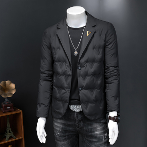 D222档口冬西装90%白鸭绒西装羽绒服外套羽绒服5509p245图片