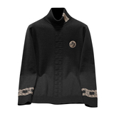 森林猎人冬季羊毛衫翻领高领加厚毛衣男装针织衫毛织衫9518p135，男装针织衫/毛衣，电商D222