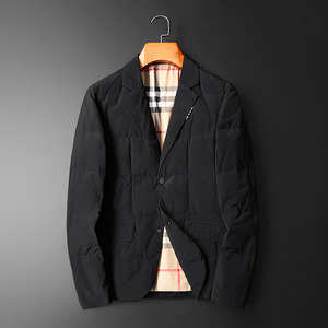 森林猎人冬季男装西装羽绒服90%白鸭绒外套外穿2216p270,男装羽绒服,电商D222