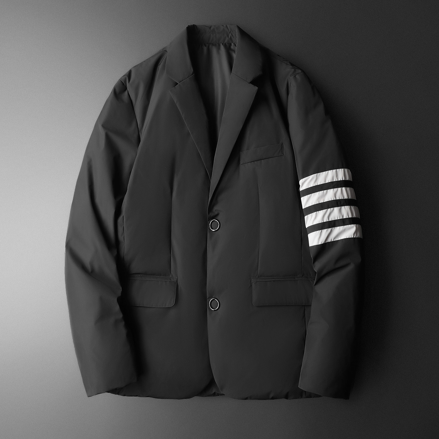 2026新款西装男90%白鸭绒羽绒服冬装外套2215p265全年货,男装羽绒服,电商D222