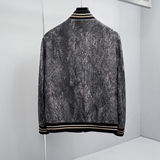 2026新款男士休闲夹克提花棒球领外套2557p145，男装夹克，电商D222