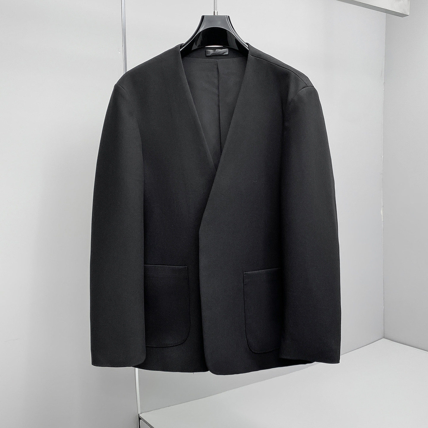 2026春秋季潮流宽松无领马吉拉小西男装欧版西装8863p190，男装西服，电商D222