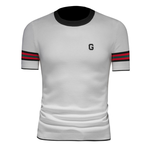 森林猎人2026秋冬男羊毛短袖羊毛衫针织衫打底56718p78图片