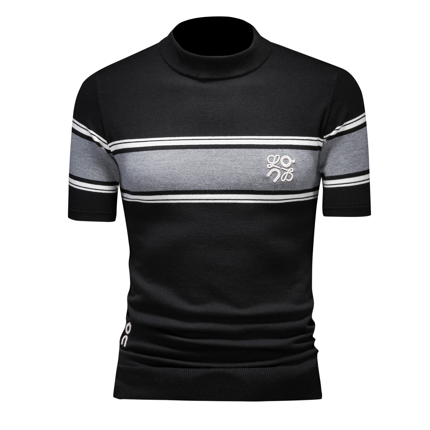2026秋冬男装圆领羊毛短袖羊毛衫针织衫打底05468p125,男装针织衫/毛衣,电商D222