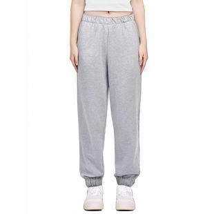 2025春秋新款 BM卫裤 女直筒百搭束脚长裤 宽松加绒卫裤 休闲运动裤