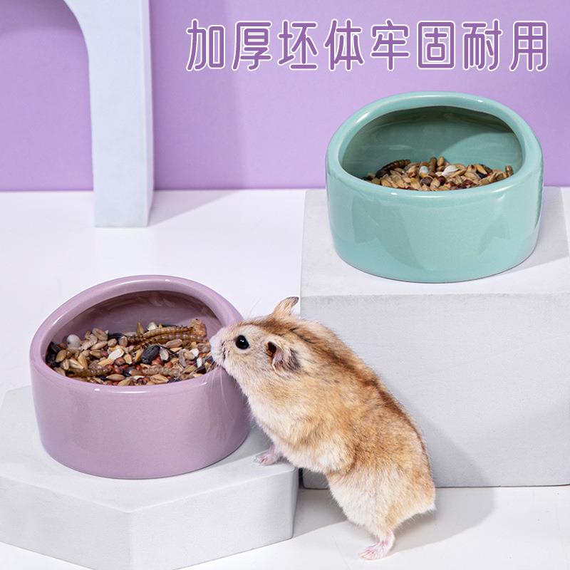 仓鼠饮水器兔子金丝熊荷兰猪豚鼠喂水防漏静音钢滚珠水壶仓鼠用品