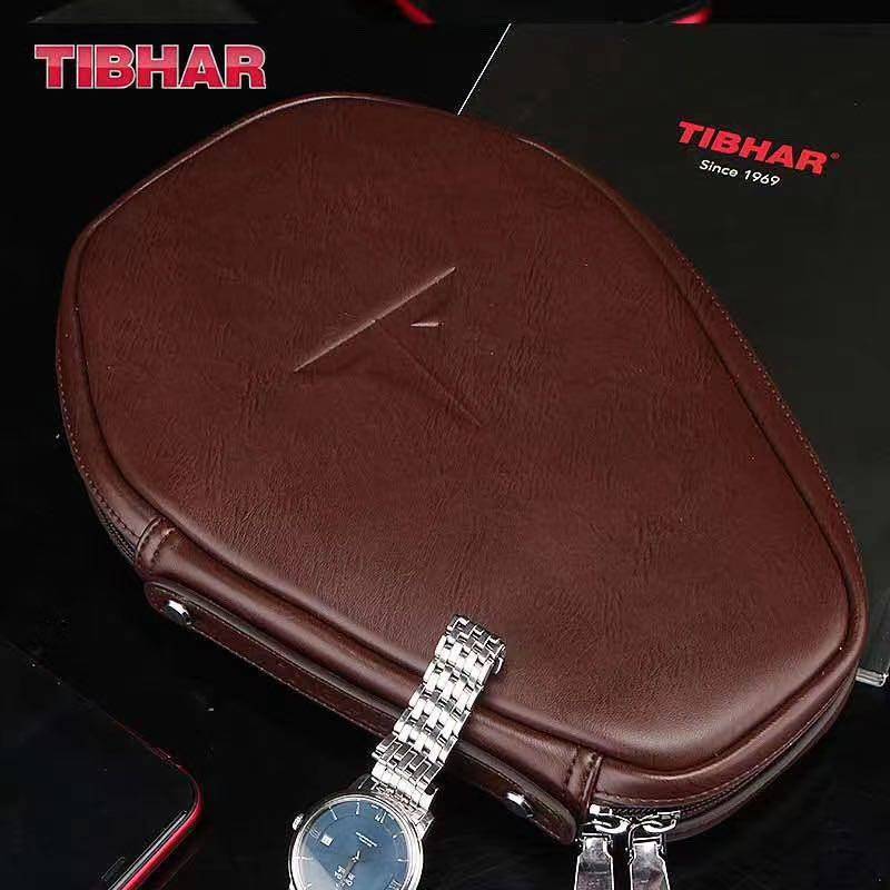 德国挺拔乒乓球拍套硬质高端商务送礼送领导真皮乒乓拍套包盒子