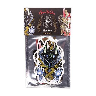 幻狐舍插画作品贴纸