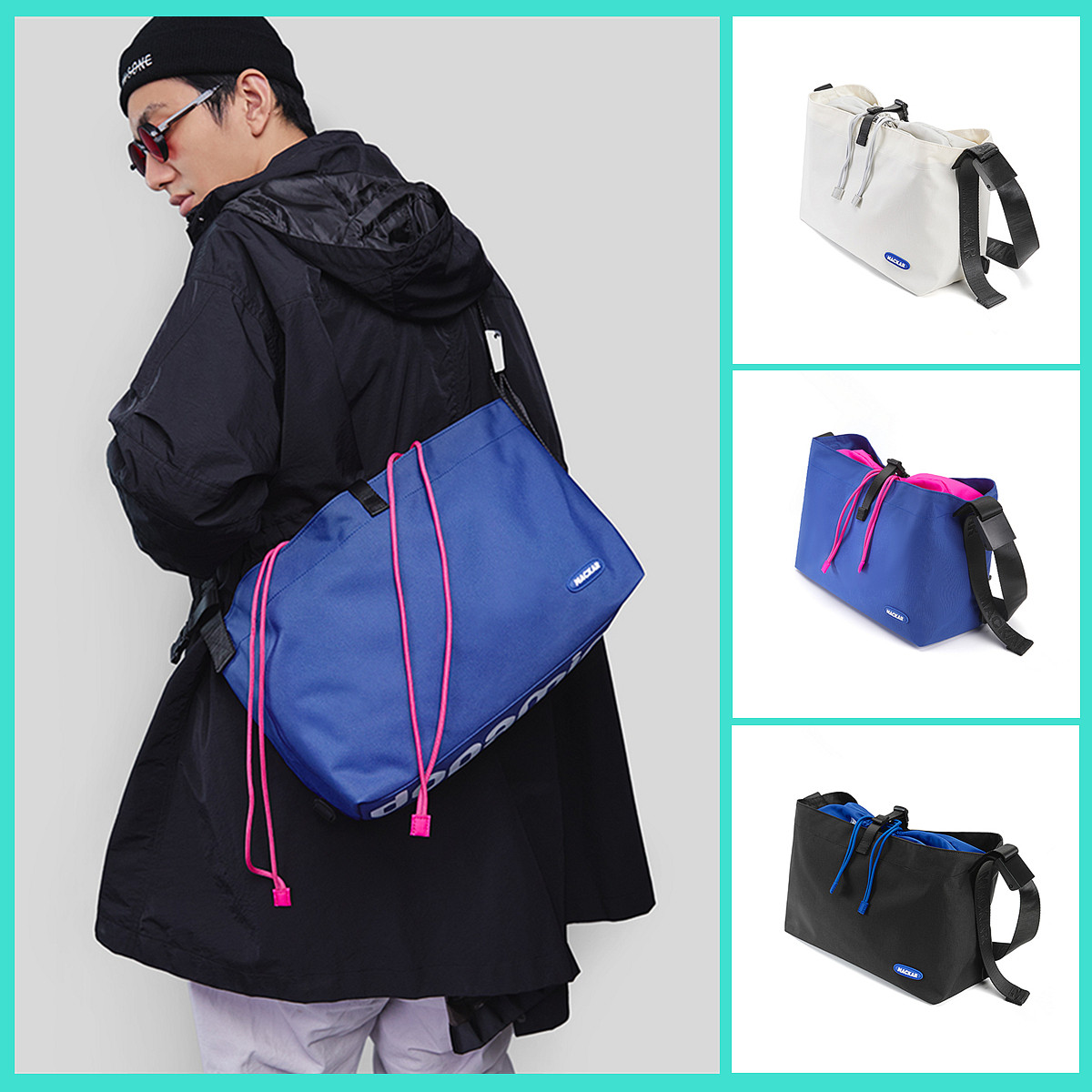 MACKAR户外运动旅行健身斜挎包男大容量骑行邮差包时尚通勤单肩包,箱包皮具/热销女包/男包,男士包袋,淘宝优惠券,粉丝福利购,淘宝优惠卷