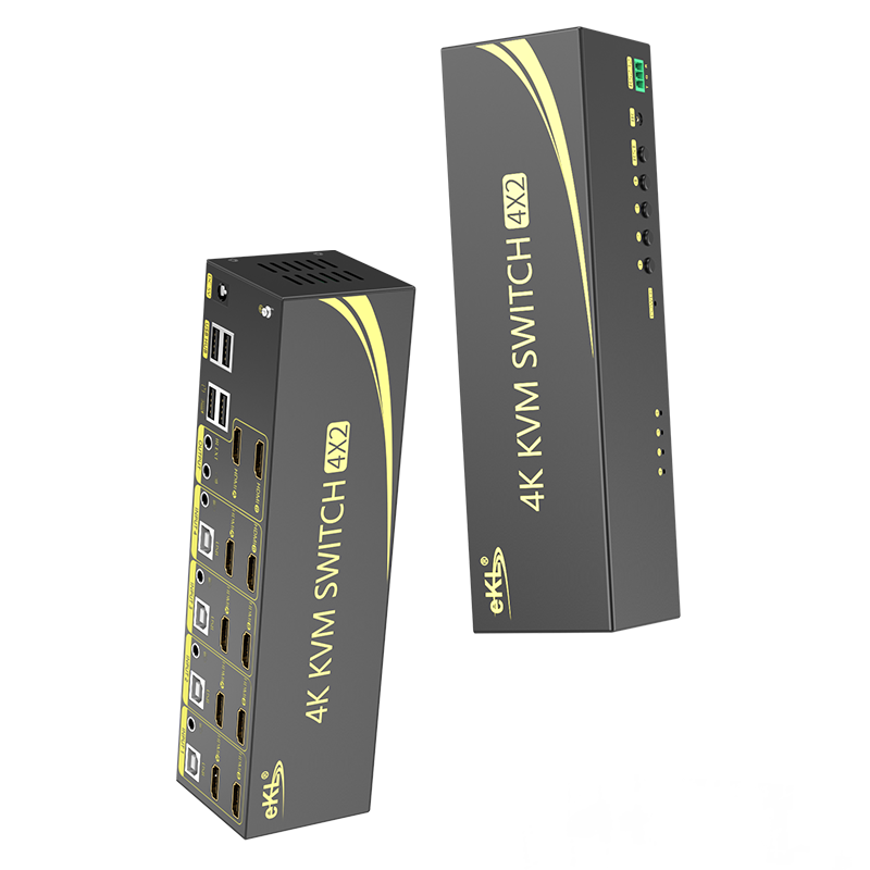 HDMIKVM切换器EKL4进2出