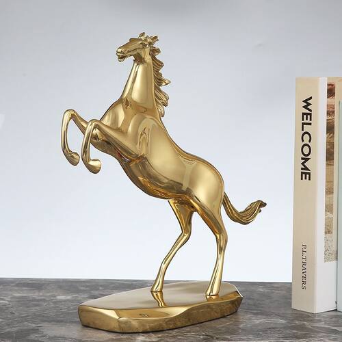 纯铜马到成功开业礼品摆件办公室客厅酒柜装饰品创意家居