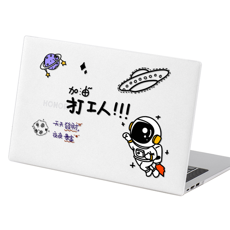 华为电脑简约创意透彩壳适用于matebook14寸保护壳2024新款Xpro外壳套D16电脑套荣耀magicbookX4笔记本保护套
