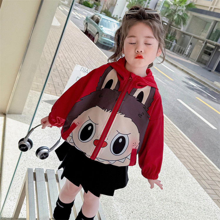 女童卡通拉布布外套2026春秋新款连帽拉链夹克洋气百搭休闲上衣,童装/婴儿装/亲子装,普通外套,淘宝优惠券,粉丝福利购,淘宝优惠卷