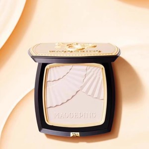 毛戈平小金扇粉饼11.5g/7g定妆控油持久不脱妆粉饼正品持久贴肤
