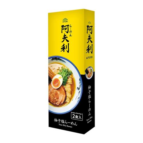柚子盐味拉面AFURI含柚子酱