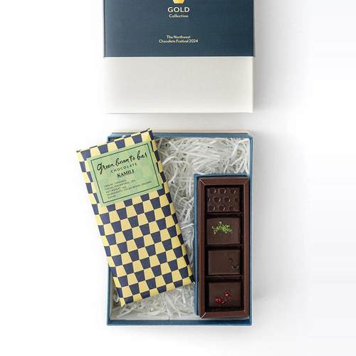 经典黑巧巧克力green高级可可