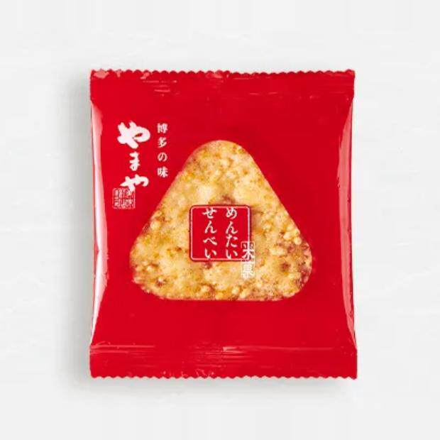 现货 日本进口博多山屋辣明太子仙贝6枚/12枚装