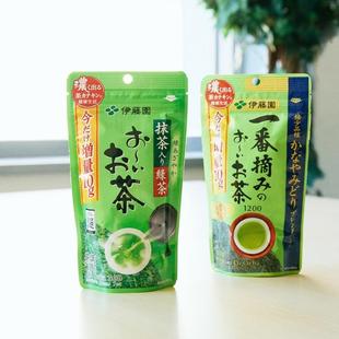 现货 全品日本伊藤园绿茶茶叶冲泡焙茶玄米茶特级一番茶浓茶