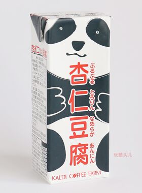 日本进口熊猫原味浓郁杏仁豆腐