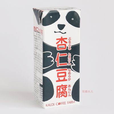 日本进口熊猫原味浓郁杏仁豆腐