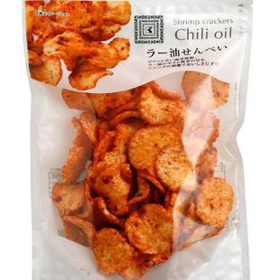 现货 日本纪国屋辣油虾仙贝超好吃销魂辣仙贝