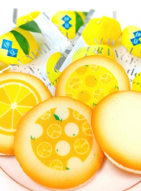 日本伊豆超人气伴手礼新夏橙夹心饼干