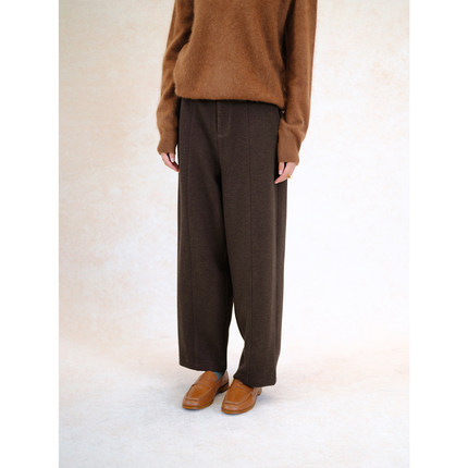 自然而蓝丨今年冬no1厚实显瘦的裤子  莱赛尔羊毛混纺  原创自制