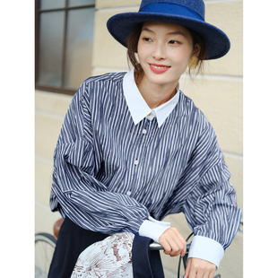 自然而蓝丨让我想起朱迪警官的帅气中性宽松气质衬衫  原创自制