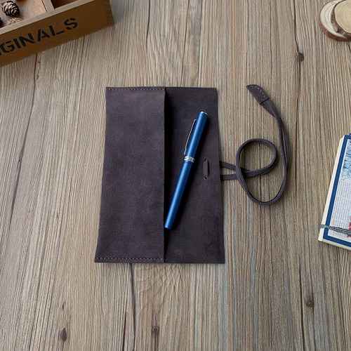 真皮笔袋文具礼盒牛皮钢笔收纳包