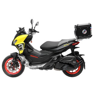 GSADV适用阿普利亚SR GT200尾箱后备护杠改装铝合金Aprilia尾架