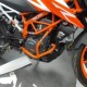 GSADV适用KTM390duke250杜克护杠保险杠防摔杠竞技改装 304不锈钢