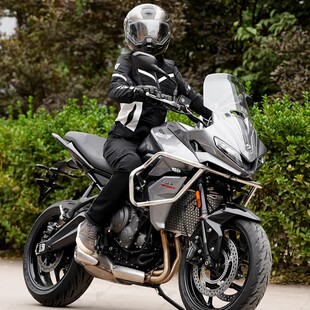 GSADV适用凯旋Tiger sport660护杠保险杠水箱保护Triumph改装不锈